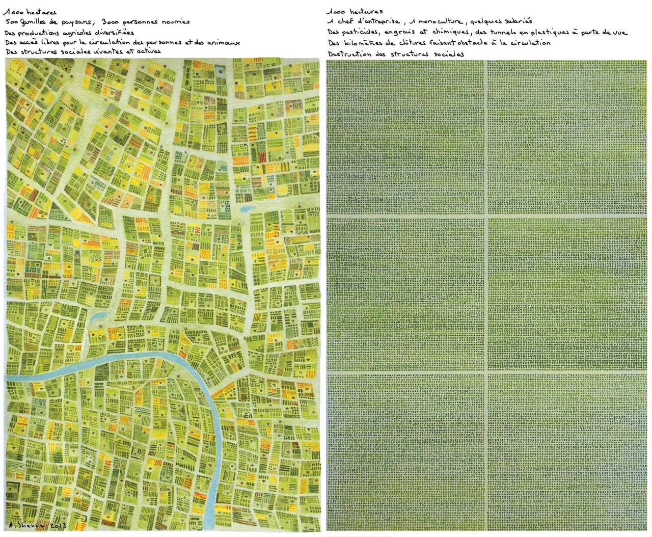 Remembrement à marche forcée